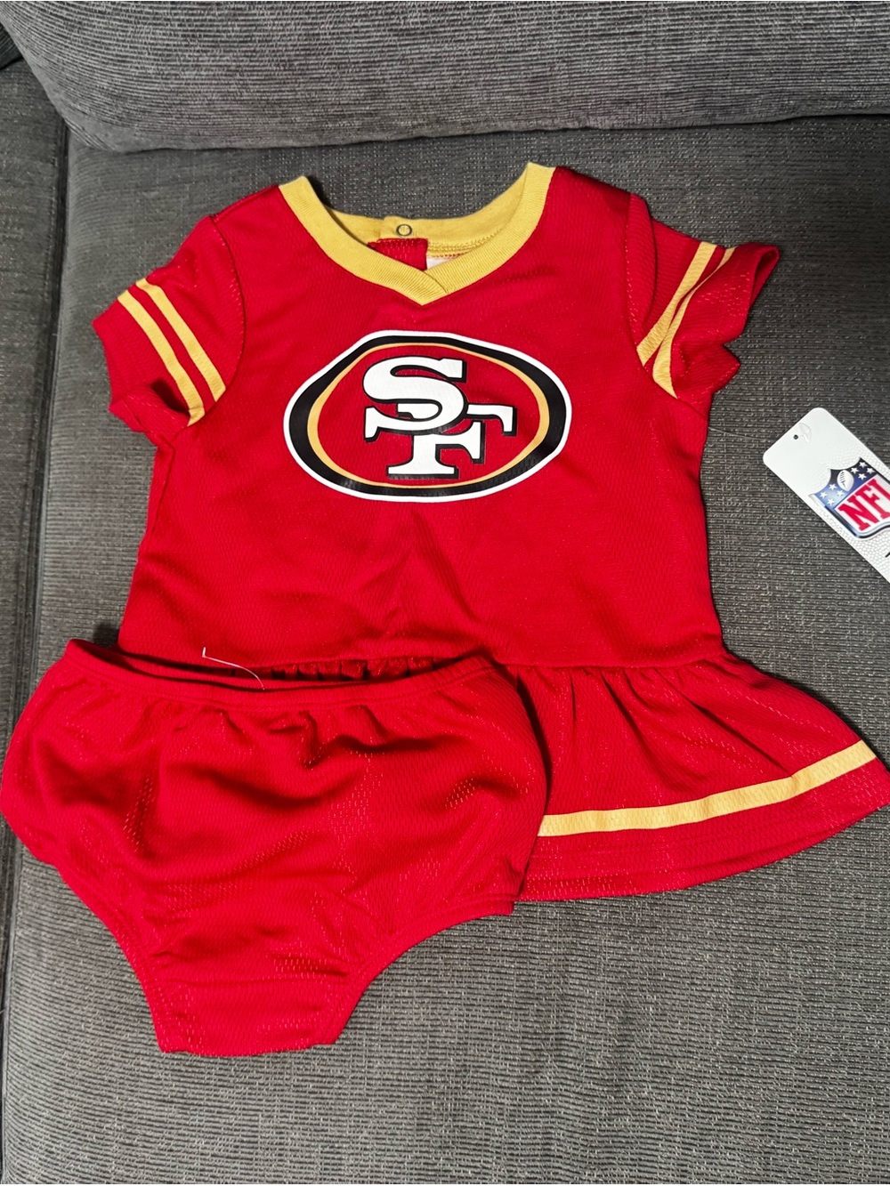 New 49er Dress Set - NFL Licensed